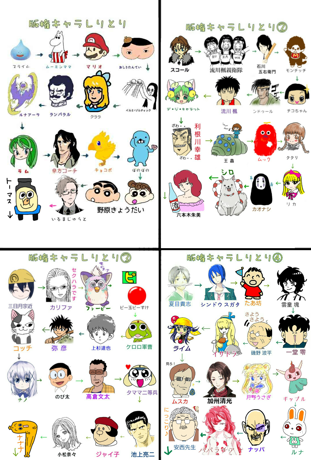 【漫画・アニメ・ゲーム】好きなキャラクターの絵を描こう Part2