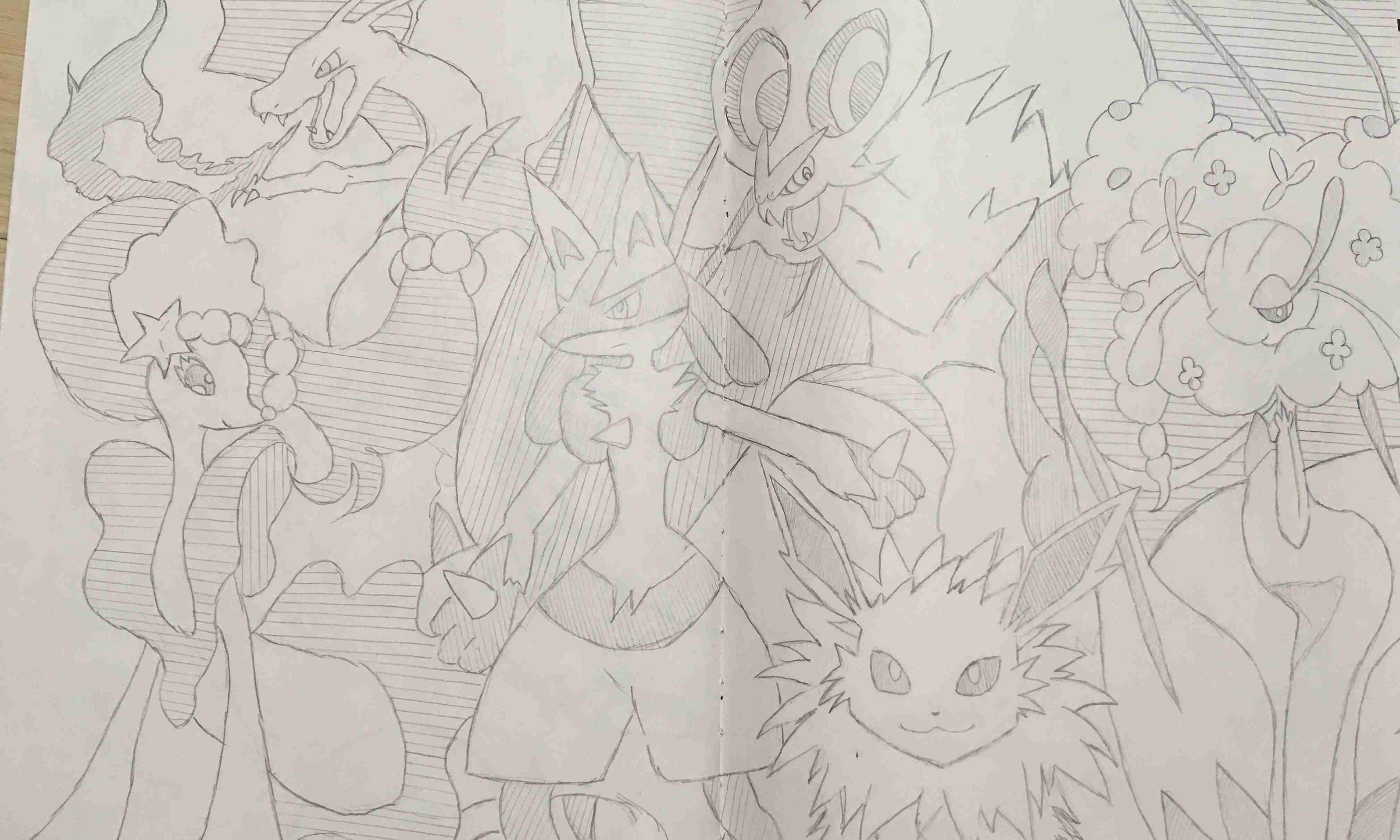 【漫画・アニメ・ゲーム】好きなキャラクターの絵を描こう Part2