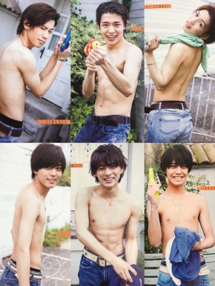 水もしたたるいい男の画像