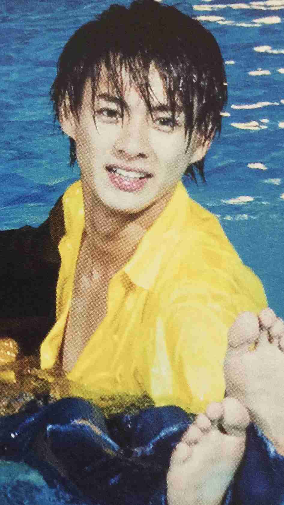 水もしたたるいい男の画像
