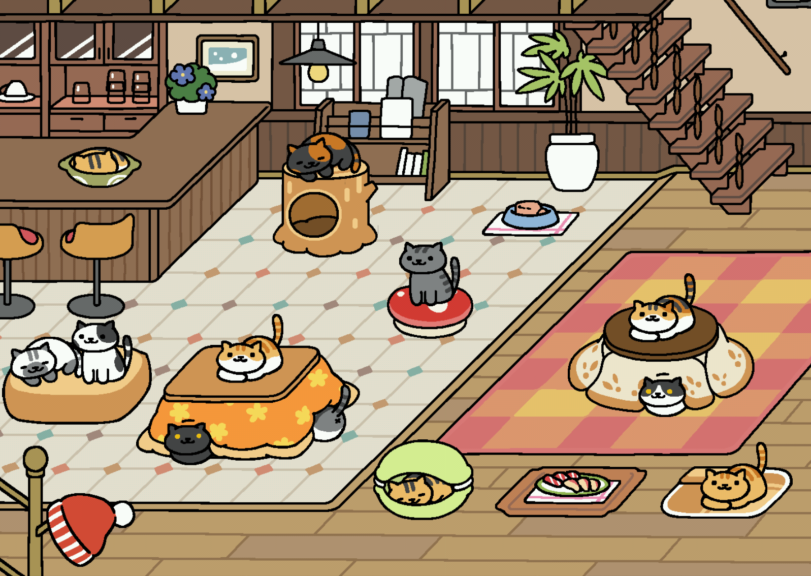 【春なのに】敢えてこたつ×猫を貼るトピ