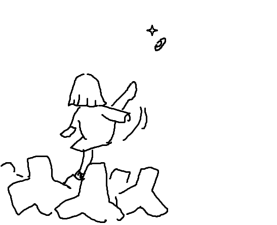 曲の一部分を絵で描いてタイトルがわかったらプラス