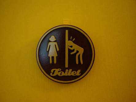 【画像トピ】世界のトイレマーク！