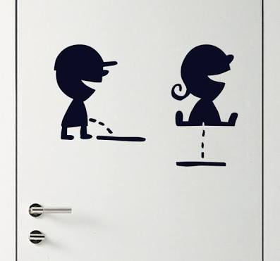 【画像トピ】世界のトイレマーク！