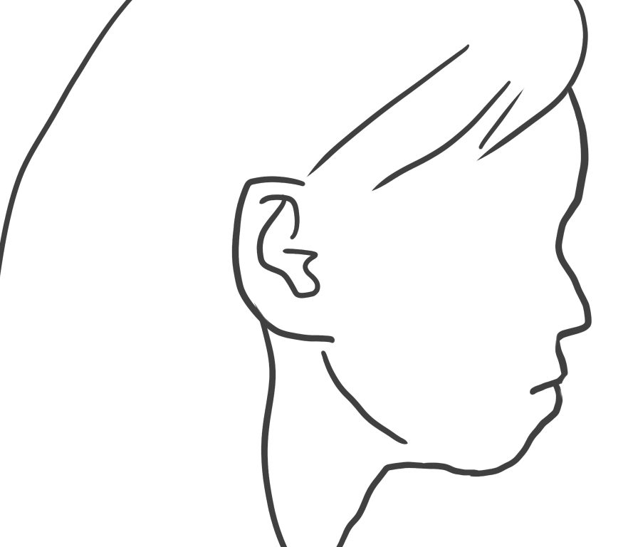 横顔のコンプレックス