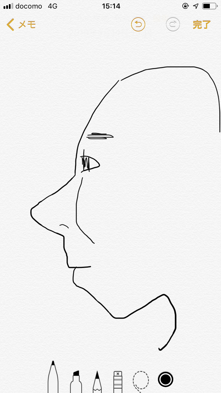 横顔のコンプレックス