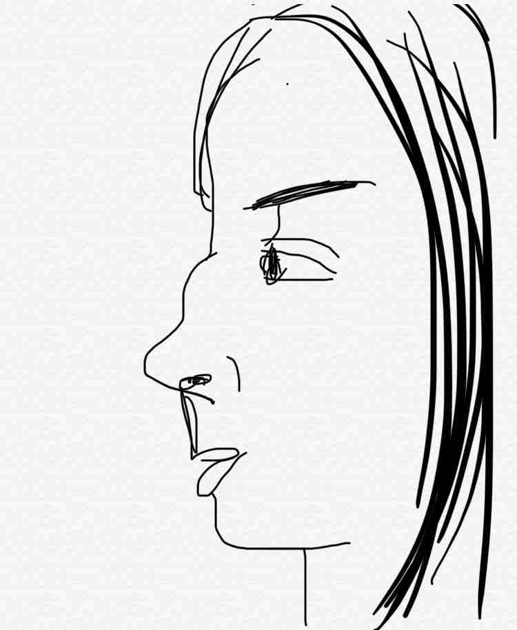 横顔のコンプレックス