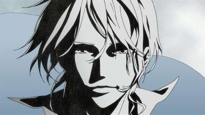 端正な顔立ちのアニメキャラ