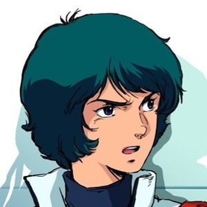 端正な顔立ちのアニメキャラ