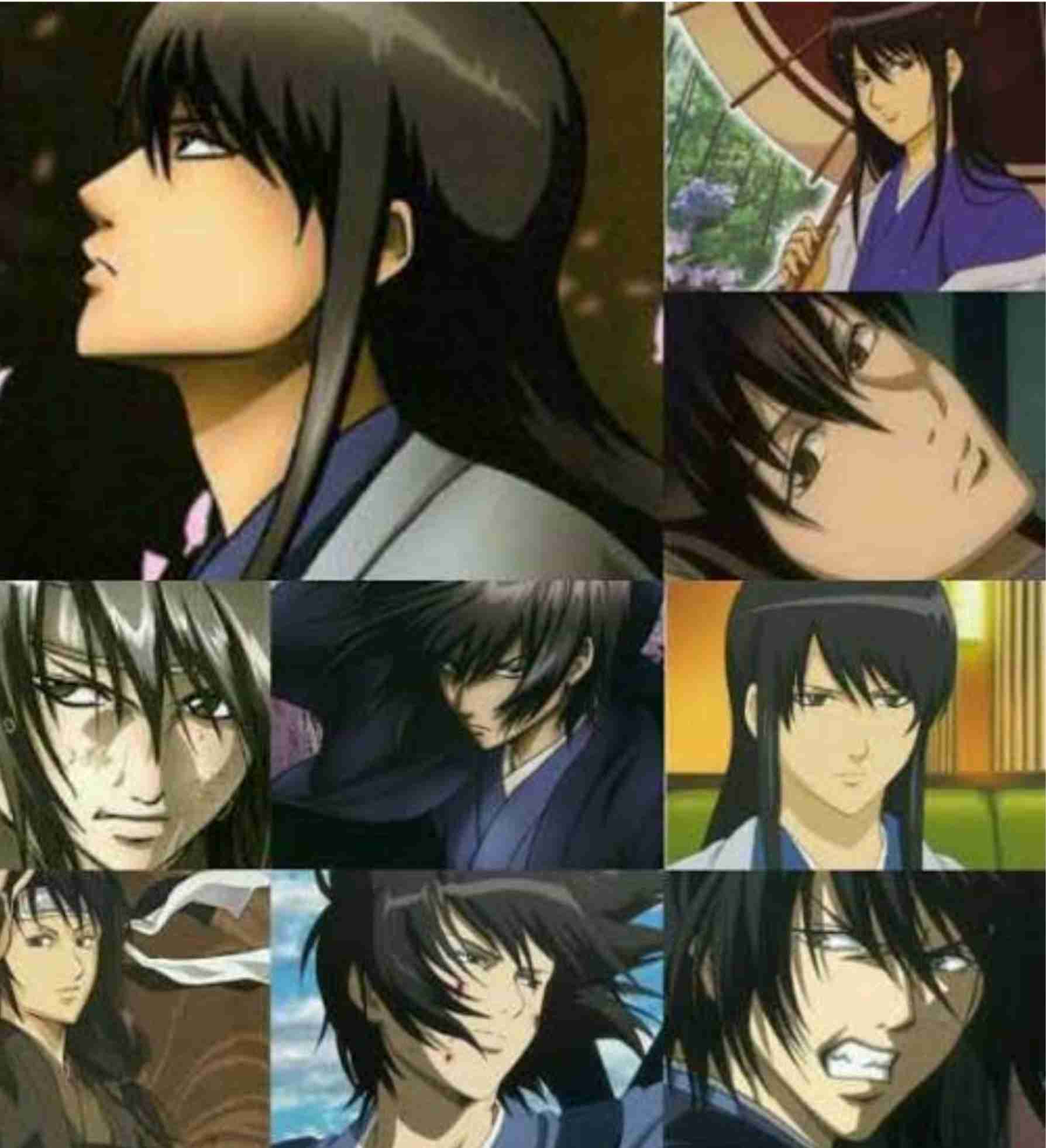 端正な顔立ちのアニメキャラ