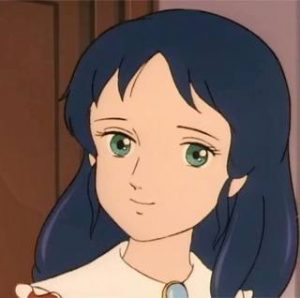 端正な顔立ちのアニメキャラ