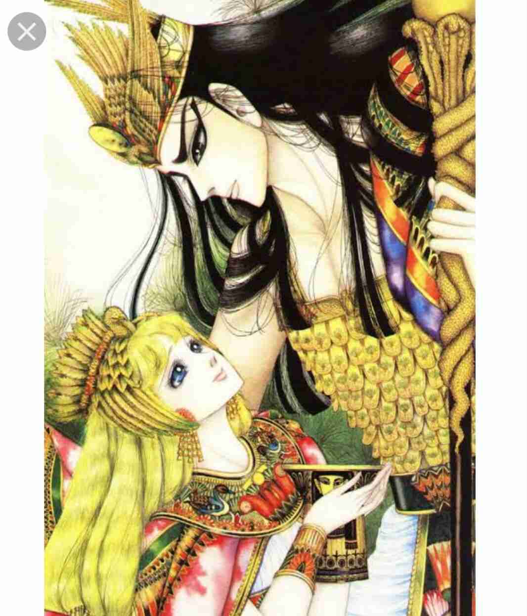 端正な顔立ちのアニメキャラ