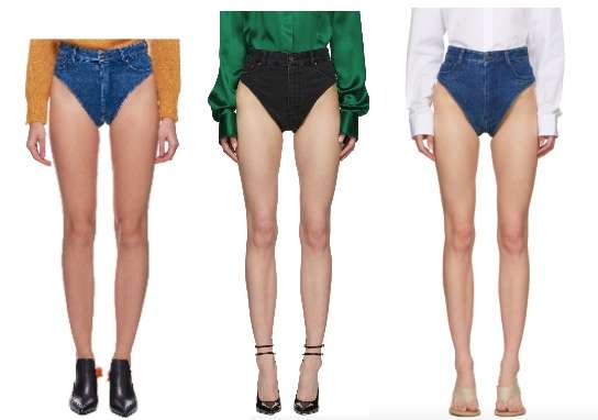 下着なの？服なの？ハイレグすぎる「デニムパンティー」が爆誕！難易度高そうだけどほぼ全サイズ完売です