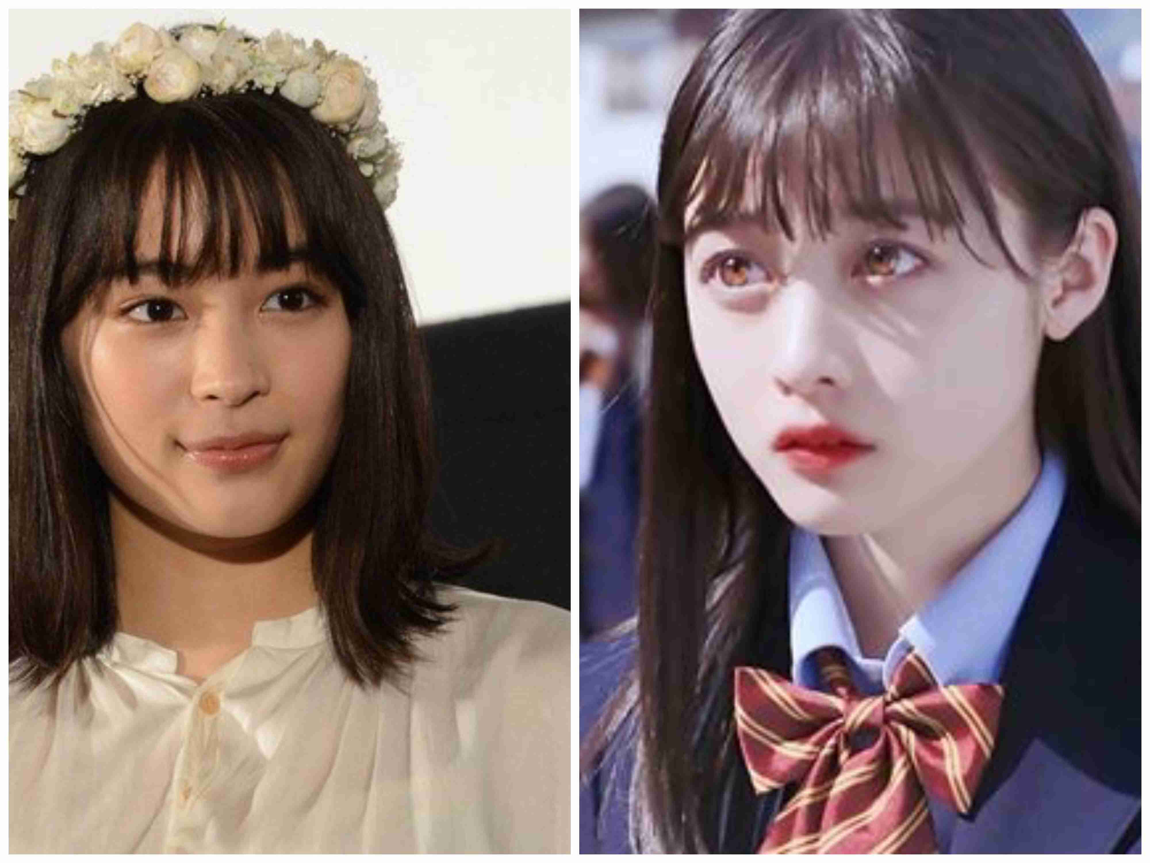 橋本環奈、女性誌で「裸エプロン風のサロペット」姿を披露　ヌーディな背中がセクシー