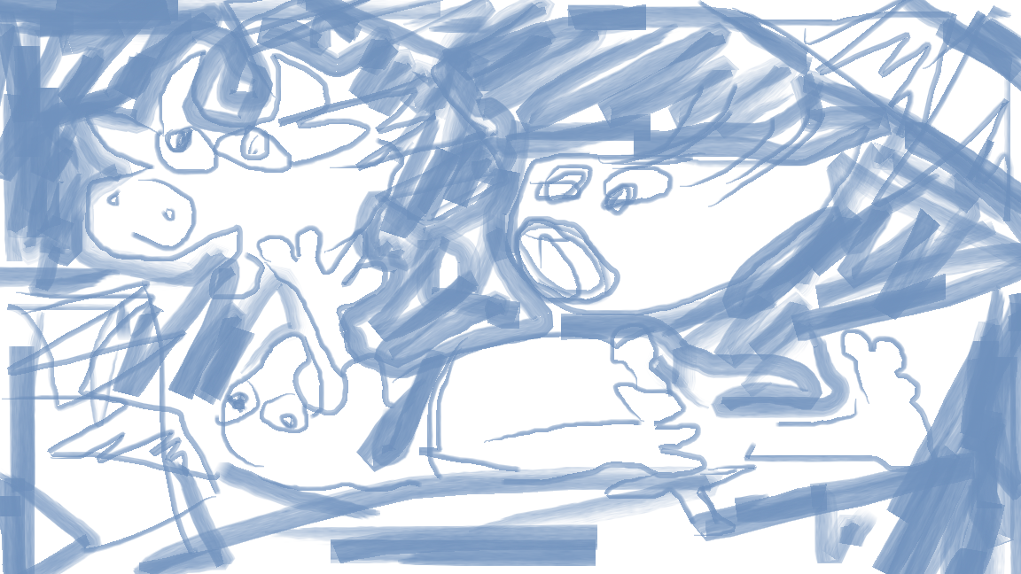 有名な芸術作品を記憶を頼りに描いてみて、何かわかったらプラス