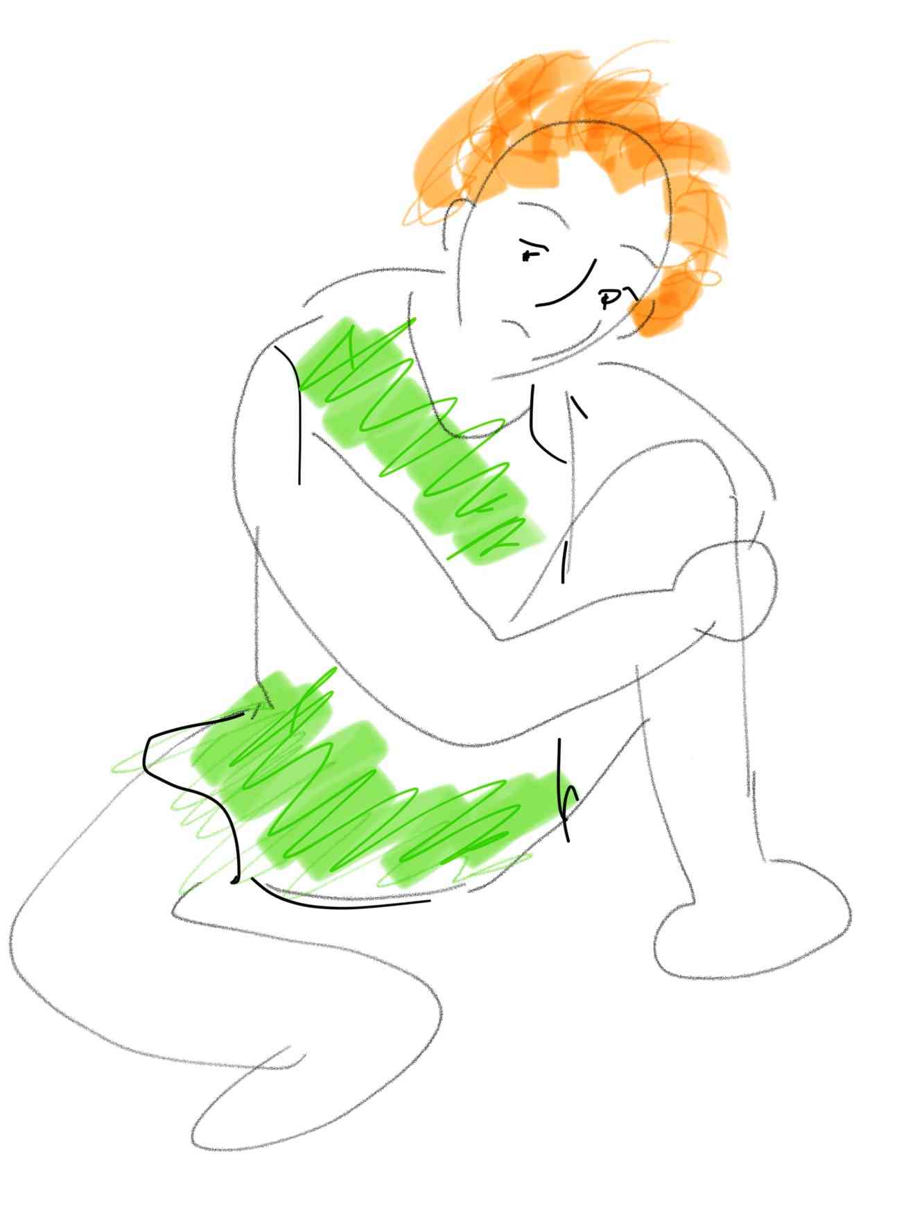 有名な芸術作品を記憶を頼りに描いてみて、何かわかったらプラス