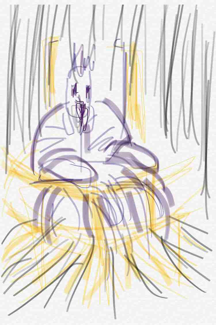 有名な芸術作品を記憶を頼りに描いてみて、何かわかったらプラス