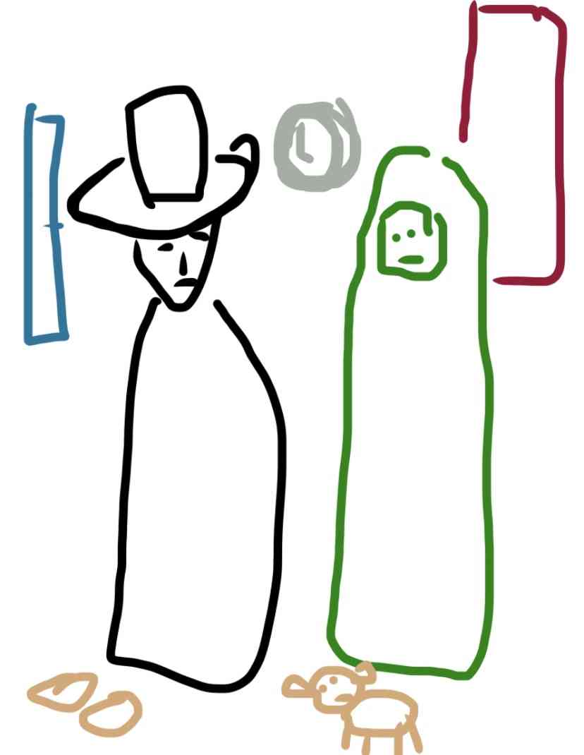 有名な芸術作品を記憶を頼りに描いてみて、何かわかったらプラス