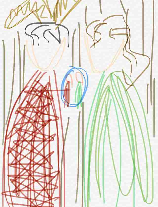 有名な芸術作品を記憶を頼りに描いてみて、何かわかったらプラス