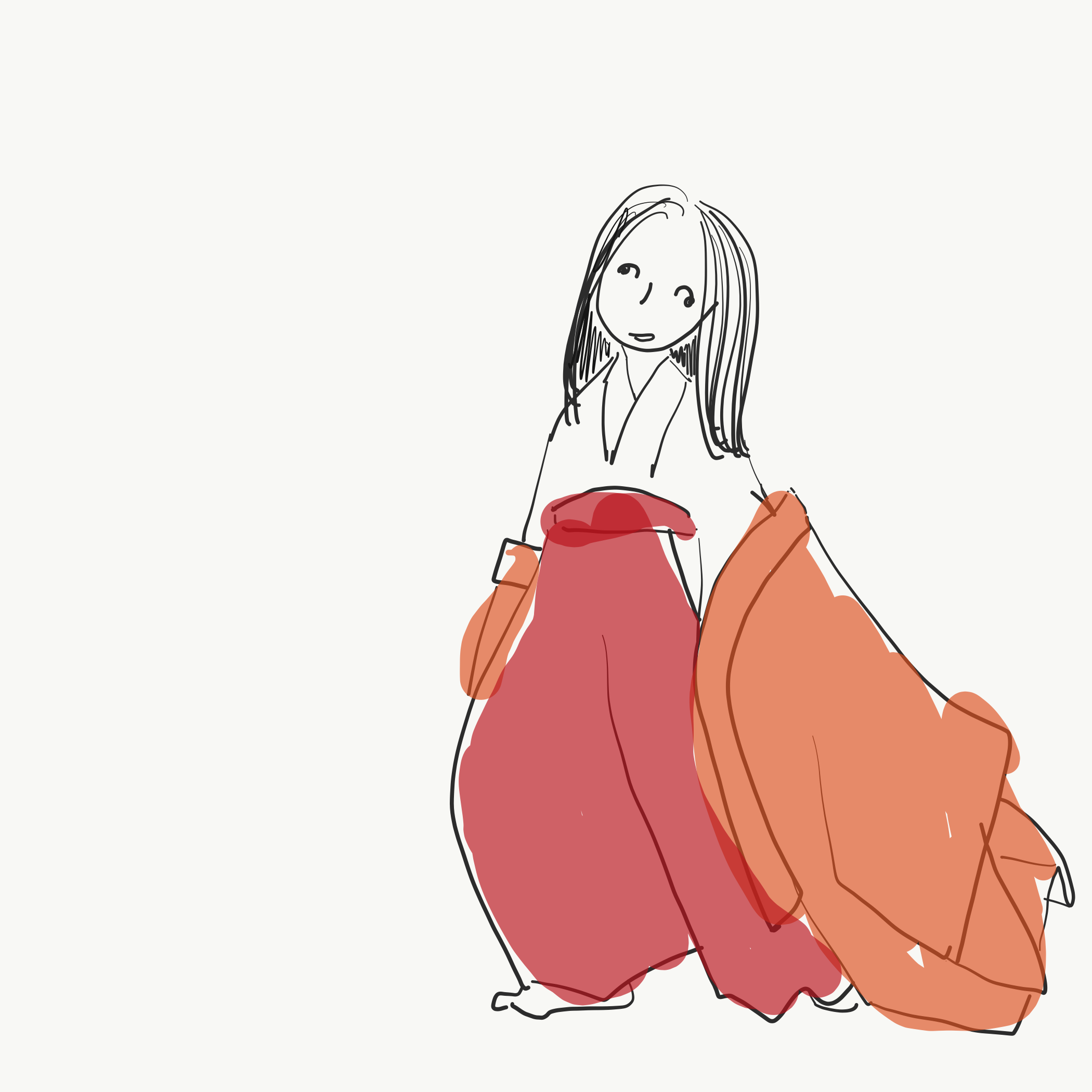 有名な芸術作品を記憶を頼りに描いてみて、何かわかったらプラス