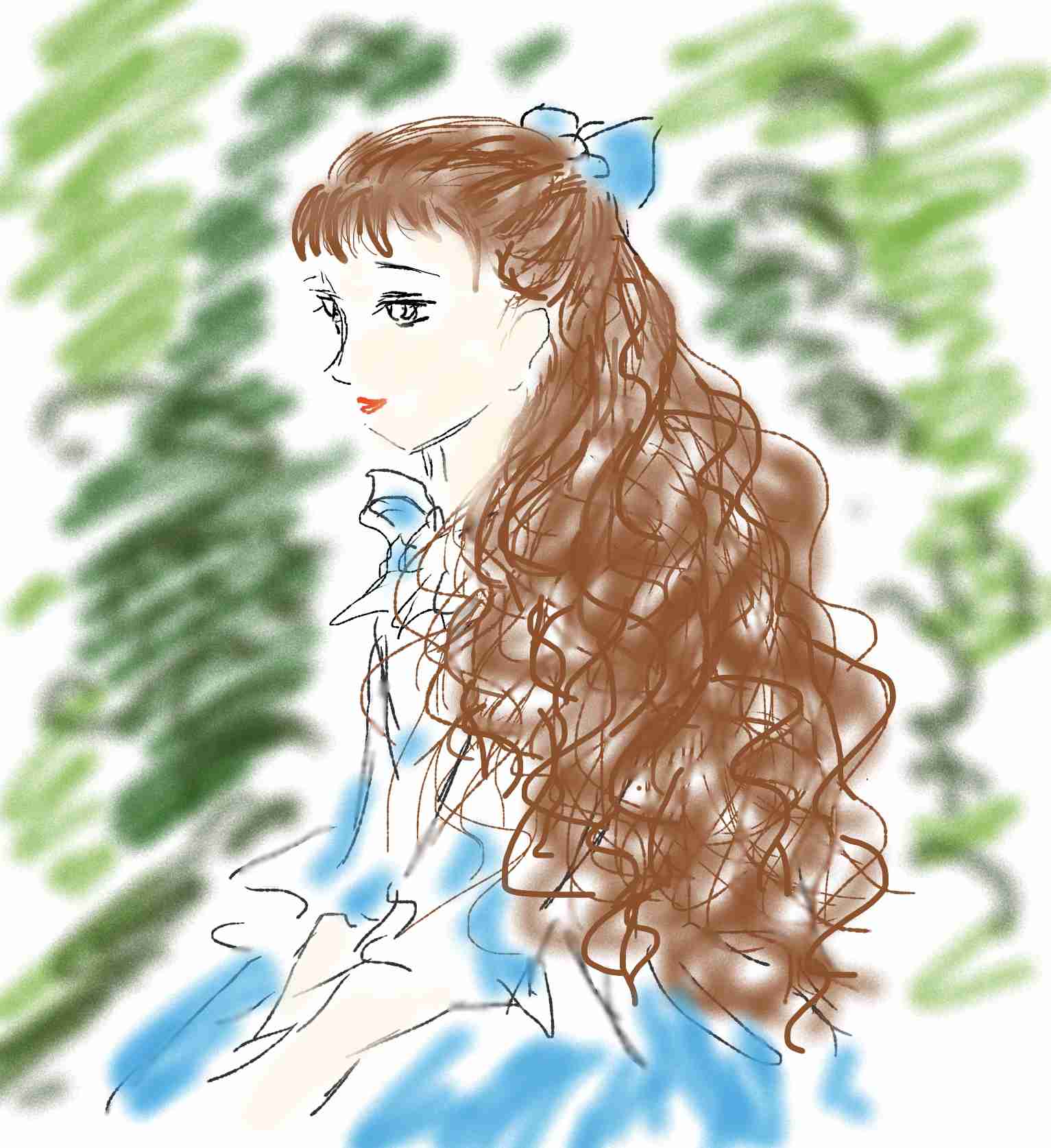 有名な芸術作品を記憶を頼りに描いてみて、何かわかったらプラス