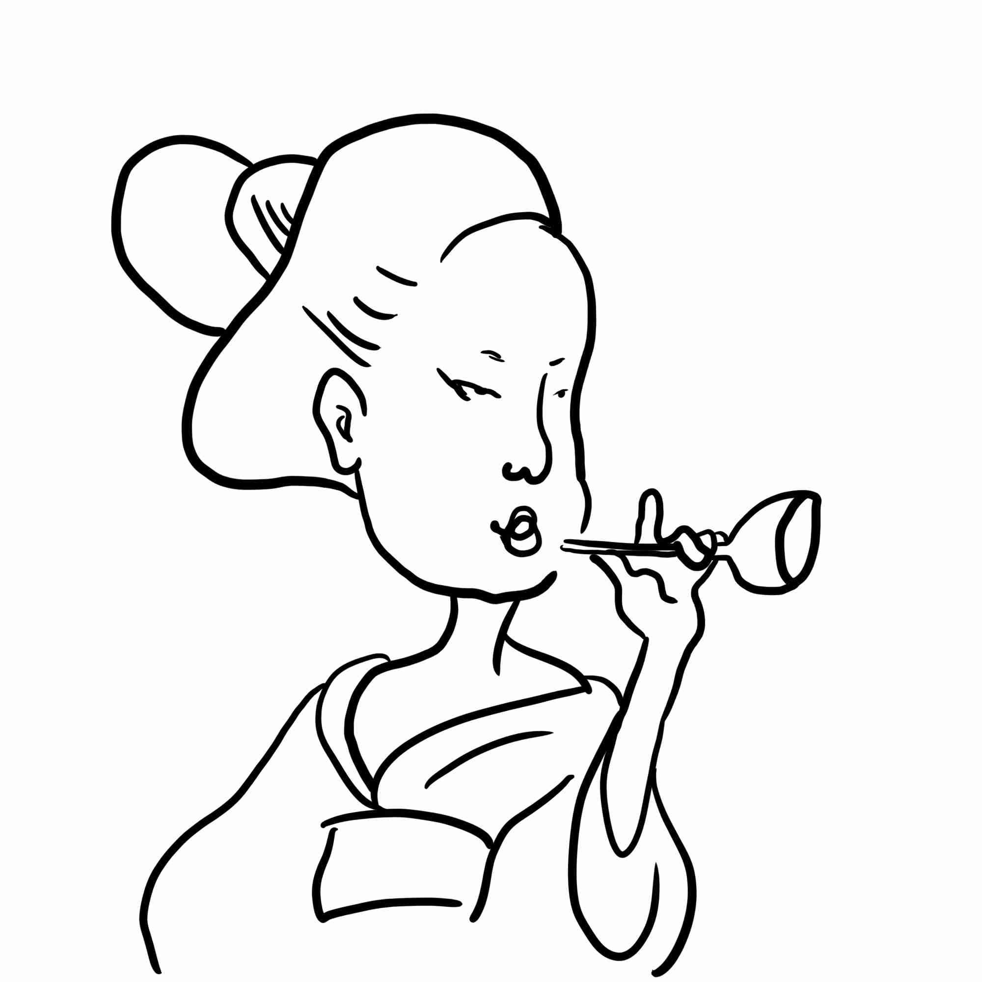 有名な芸術作品を記憶を頼りに描いてみて、何かわかったらプラス