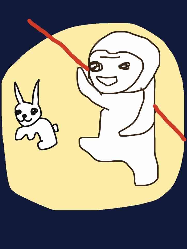 有名な芸術作品を記憶を頼りに描いてみて、何かわかったらプラス