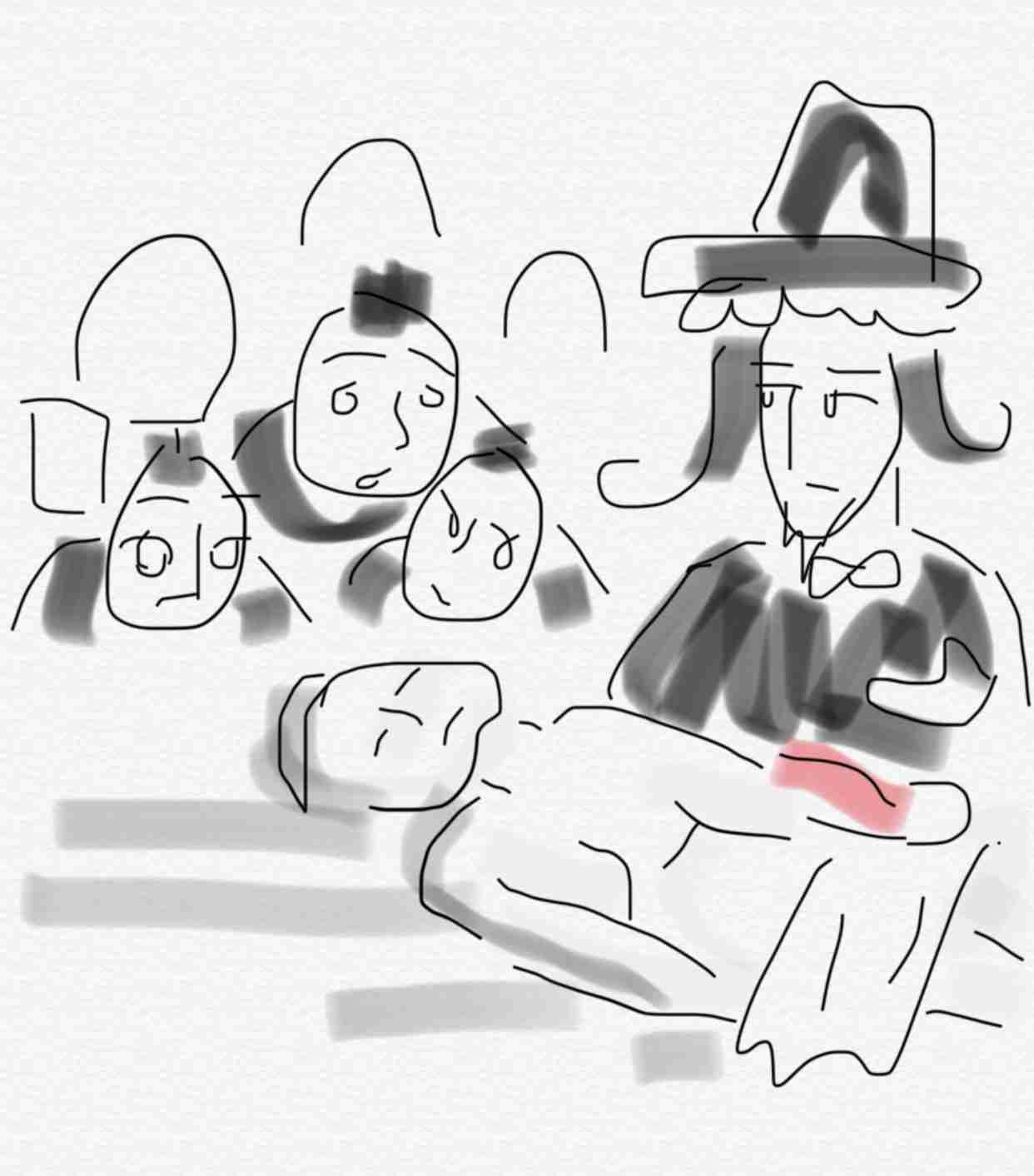 有名な芸術作品を記憶を頼りに描いてみて、何かわかったらプラス