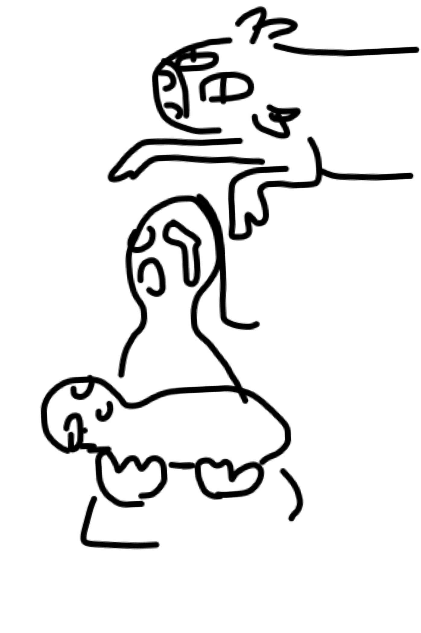 有名な芸術作品を記憶を頼りに描いてみて、何かわかったらプラス