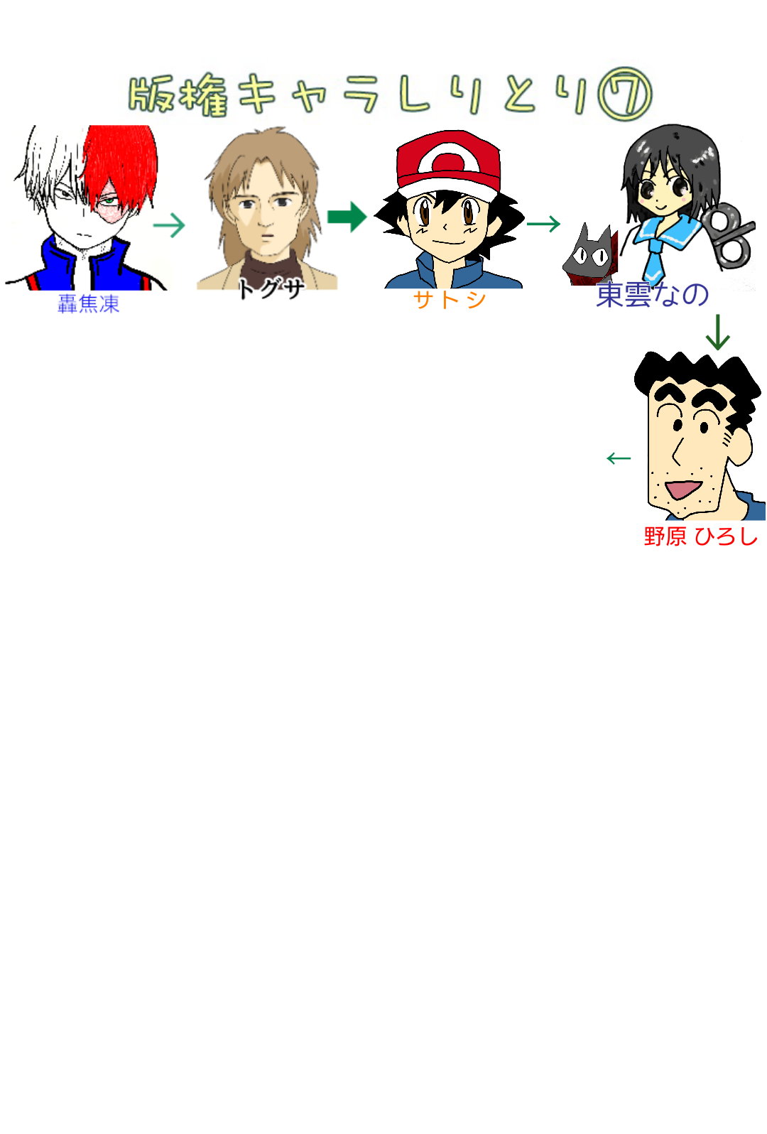 【漫画・アニメ・ゲーム】好きなキャラクターの絵を描こう Part2