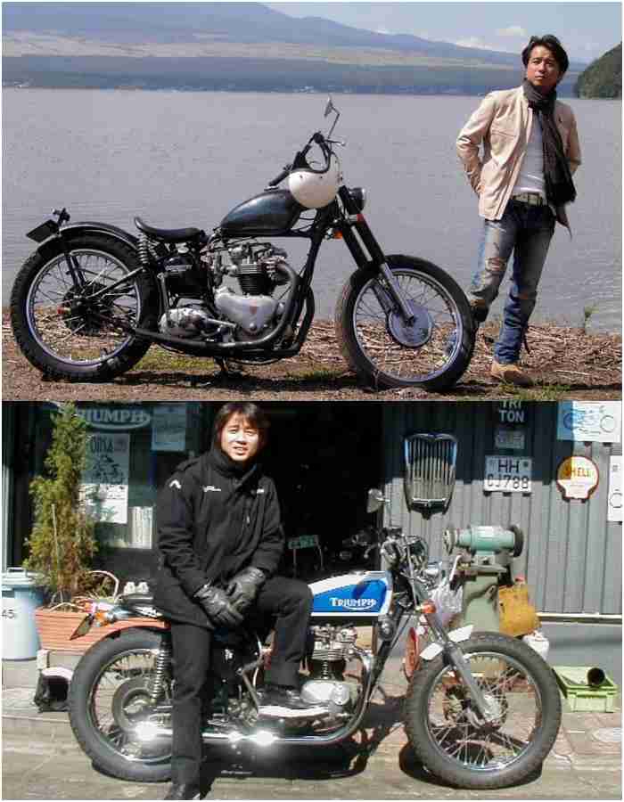 バイクに乗る有名人の画像を貼るトピ