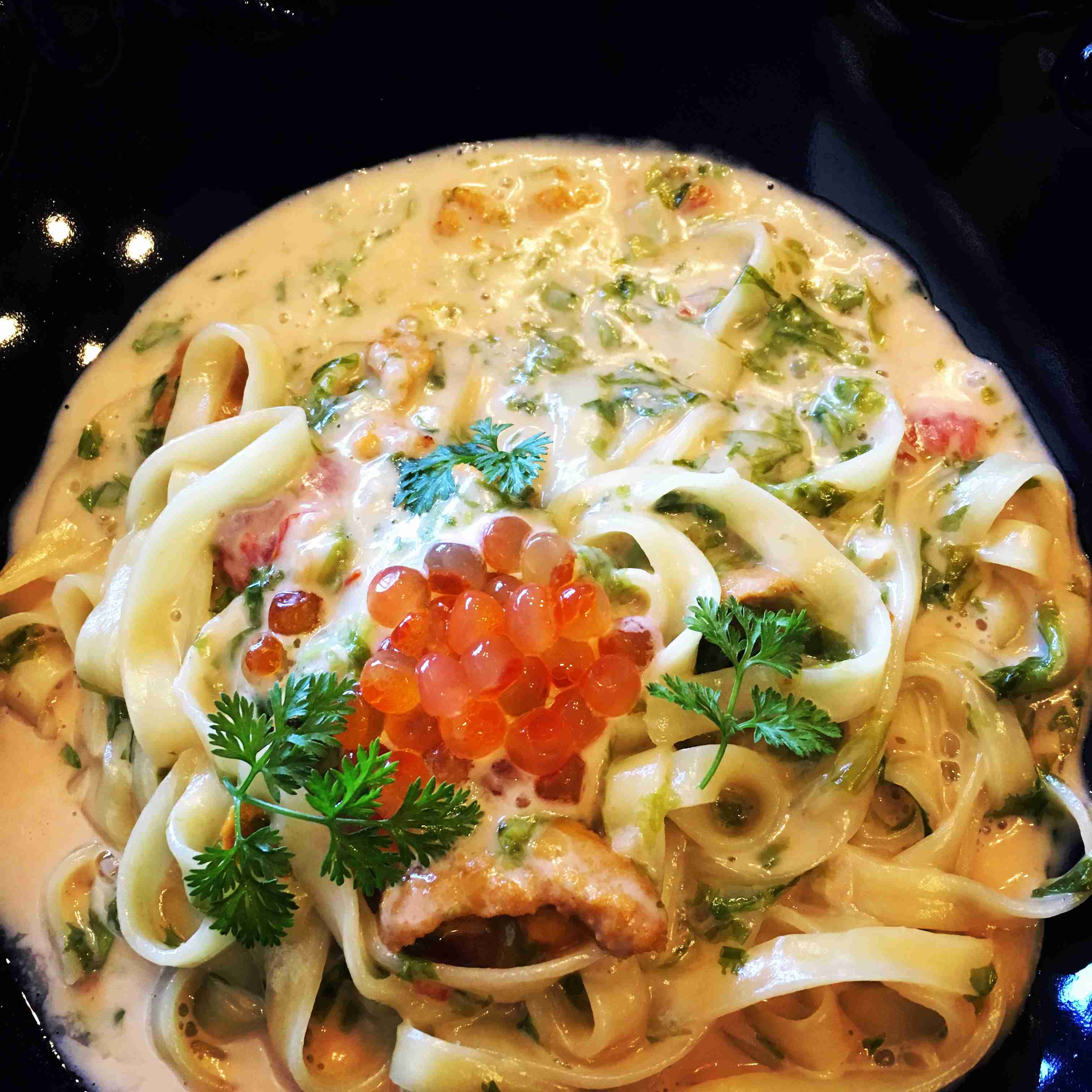 好きなパスタをひたすら貼るトピ
