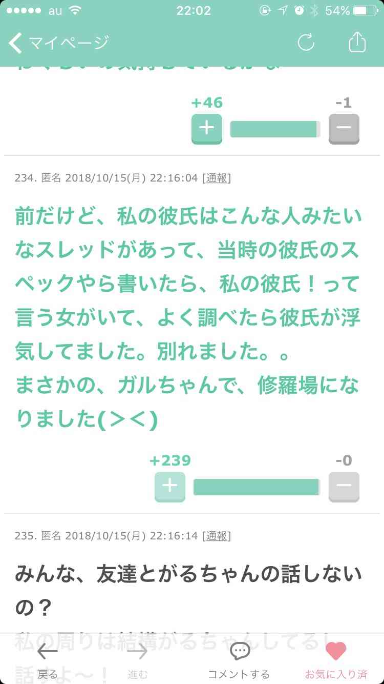 ガルちゃん見てて知り合い発見した事ありますか?