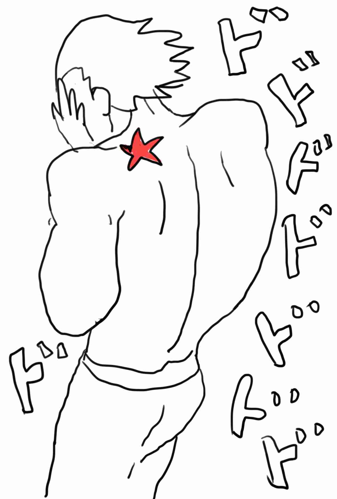 記憶だけで少年漫画を書いて当ててもらうトピ