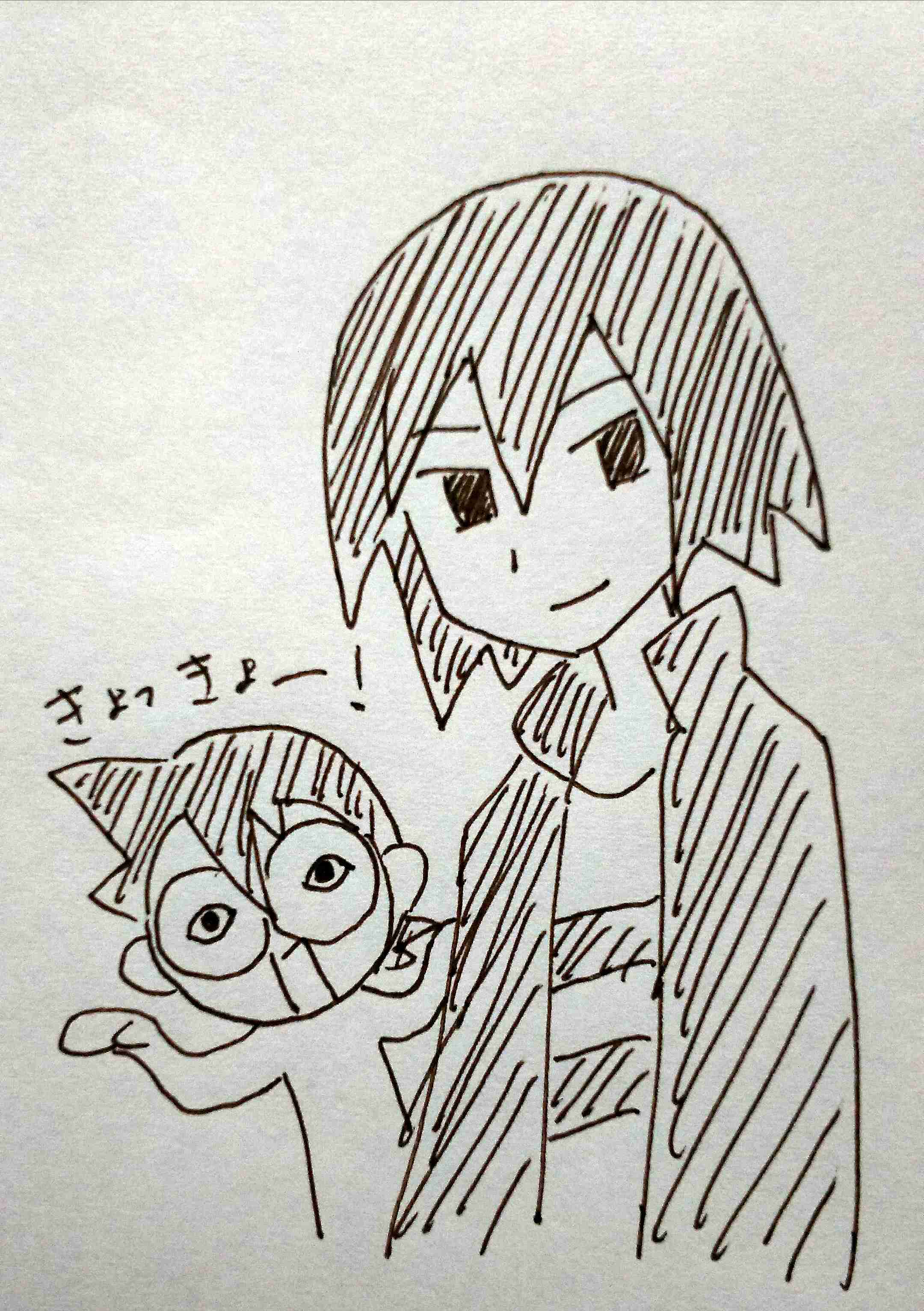 記憶だけで少年漫画を書いて当ててもらうトピ