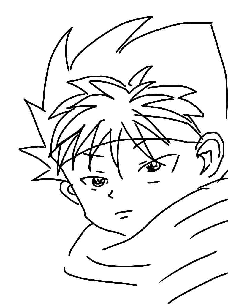 記憶だけで少年漫画を書いて当ててもらうトピ