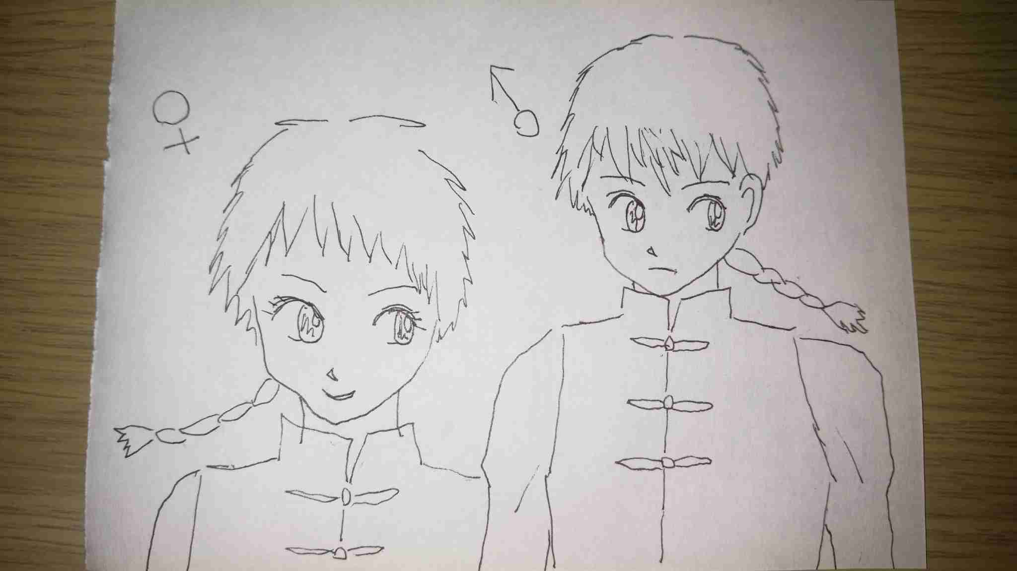 記憶だけで少年漫画を書いて当ててもらうトピ