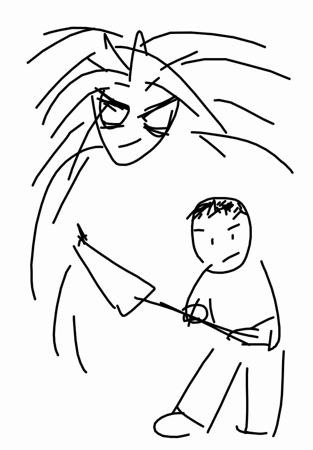 記憶だけで少年漫画を書いて当ててもらうトピ