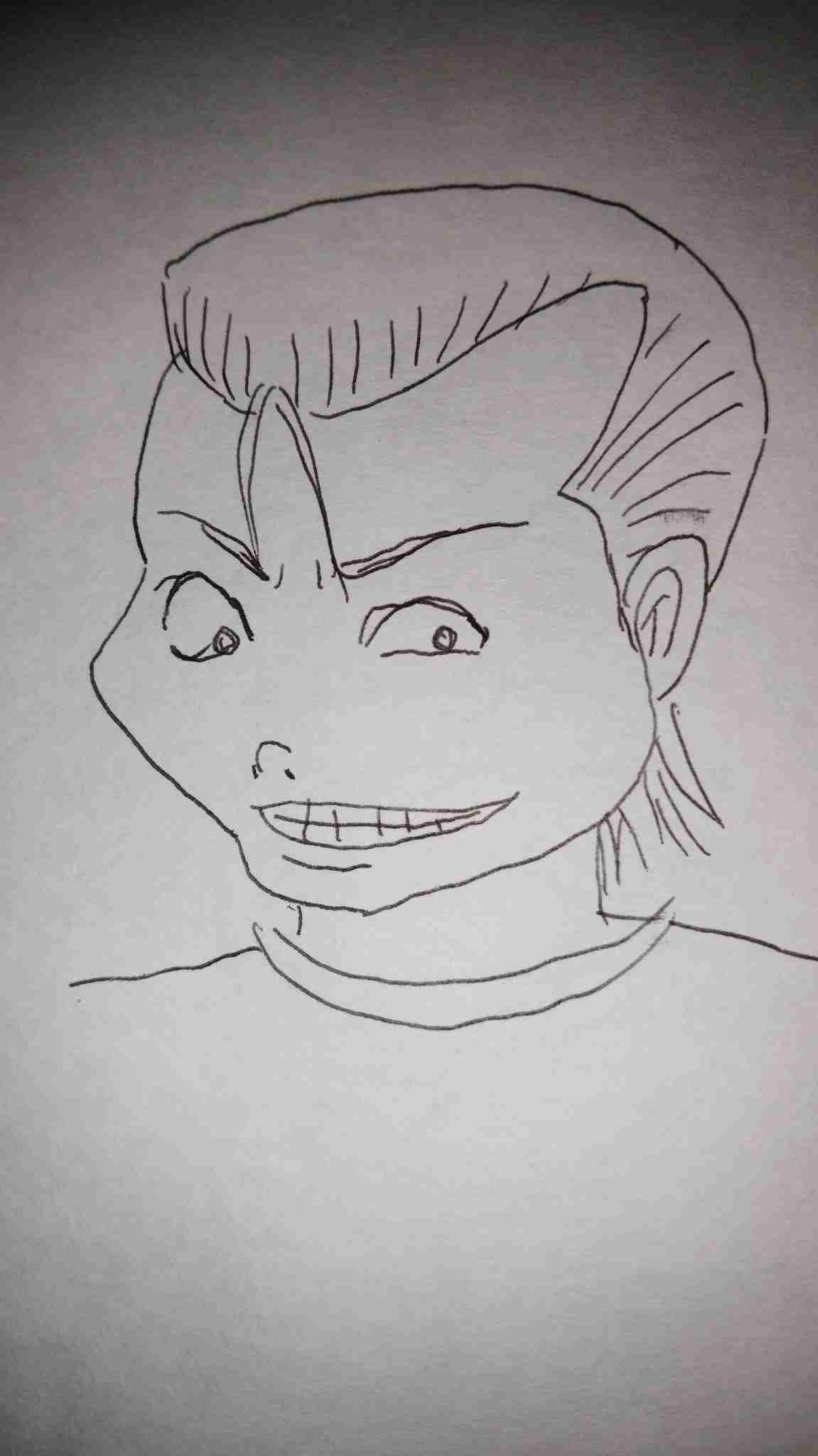 記憶だけで少年漫画を書いて当ててもらうトピ