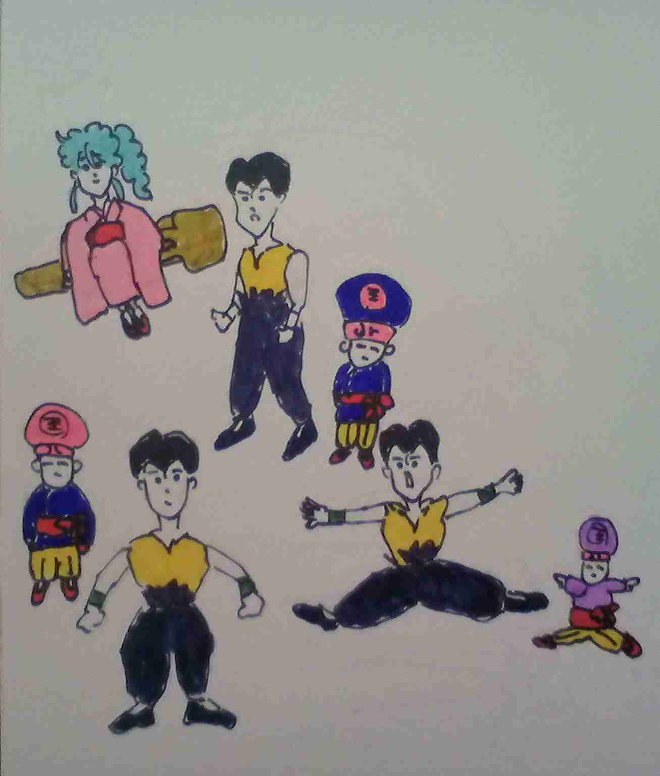 記憶だけで少年漫画を書いて当ててもらうトピ