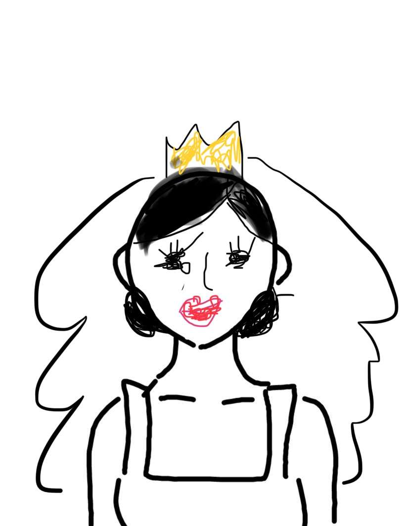 【ネタ】ガル子ちゃんの結婚式【お絵描き】