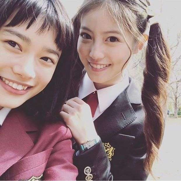 杉咲花＆今田美桜、“花晴れ”音＆愛莉コンビの仲良しショットに「可愛さが宇宙一」の声