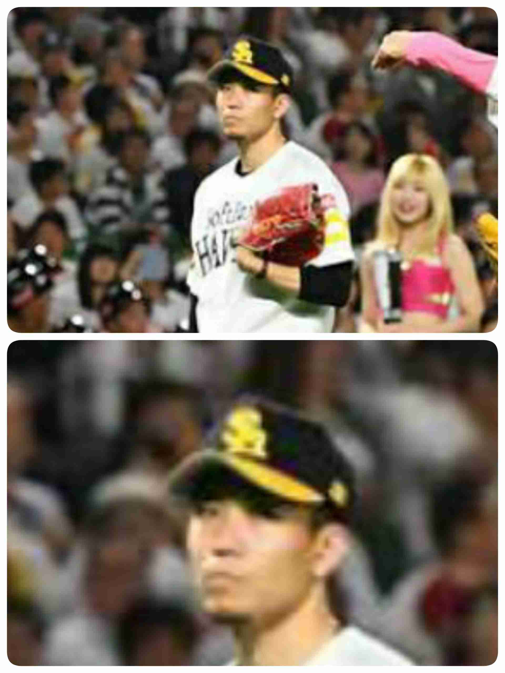 林家ペー“ノーバン”始球式にどよめき「僕、野球部にいたから」
