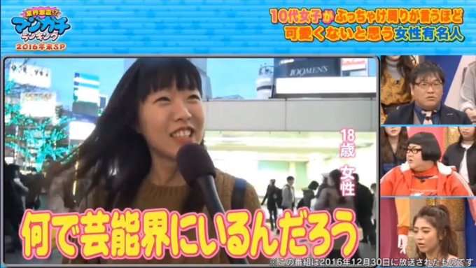 ブスに厳しい人