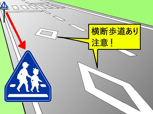 【車】信号機のない横断歩道【止まらない】