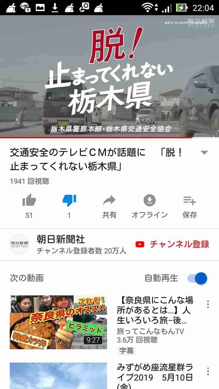 【車】信号機のない横断歩道【止まらない】