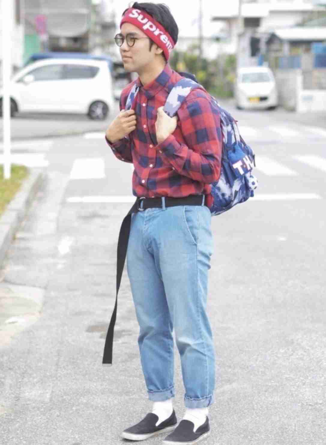 シャツの一部をインする