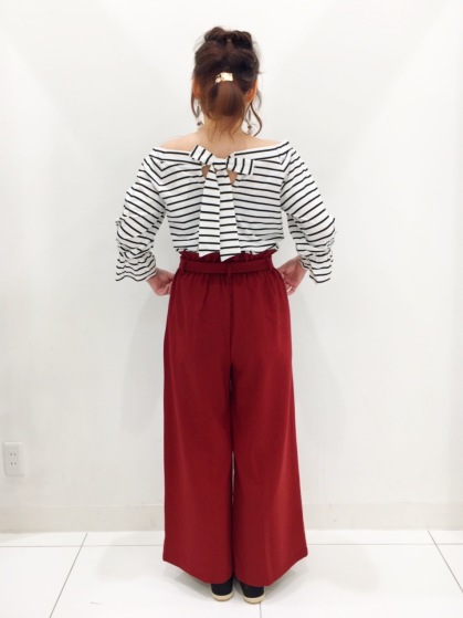 シャツの一部をインする