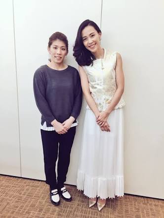 吉田沙保里さん、「ZIP！」卒業の横浜流星と2ショット「最強コンビ」「どんどん美しく」