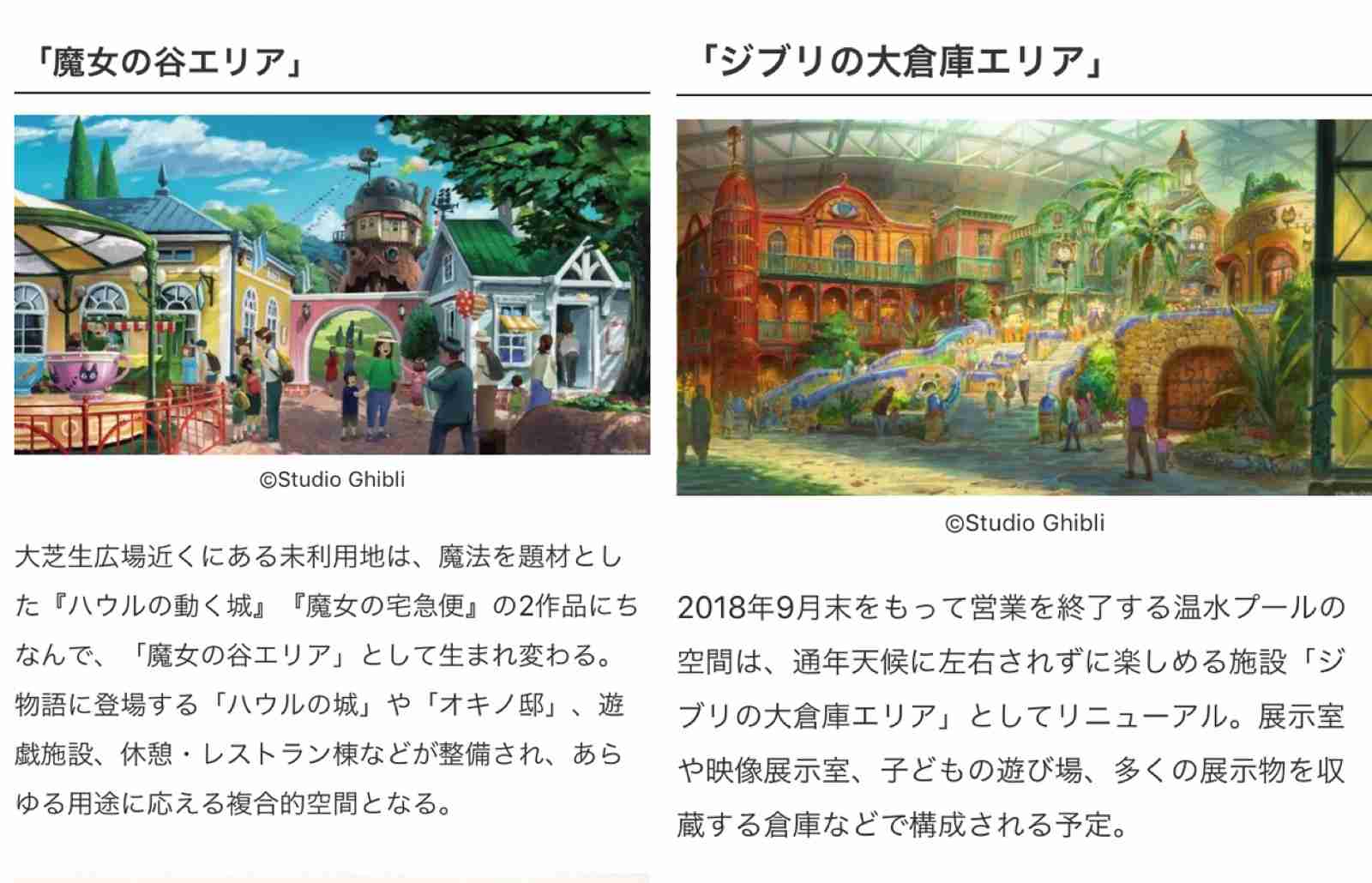 「ジブリパーク」5エリア整備　スタジオジブリと愛知県など基本合意　22年秋一部開業